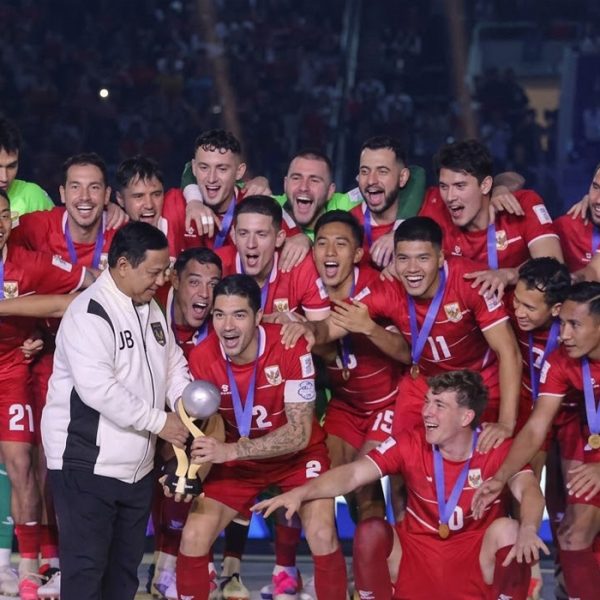 Cetak Sejarah Indonesia Juara Perdana FIFA ASEAN Cup, di Hadapan Presiden Prabowo.