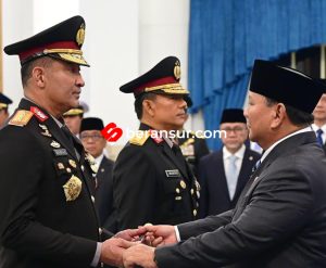 Presiden Prabowo Subianto Resmi Melantik Suyudi Ario Seto sebagai Kapolri Menggantikan Listyo Sigit